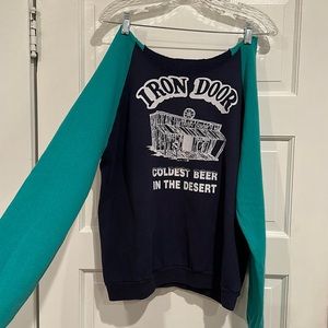 Coldest Beer in the Desert Vintage Biker Sweatshirt. 🌴